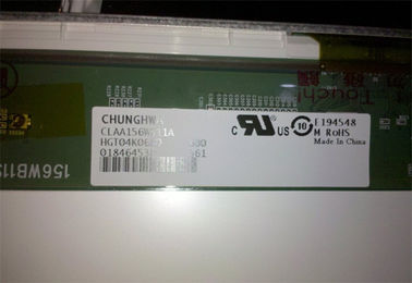 1366 panneau 15,6, surface d'affichage à cristaux liquides de ×768 CLAA156WB11A d'éclat d'écran d'affichage à cristaux liquides d'ordinateur portable