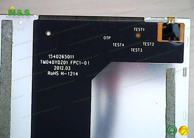L'affichage à cristaux liquides de TM040YDZ01 4.0inch Tianma montre 480 (RVB) ×800, résolution de WVGA