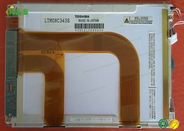L'affichage à cristaux liquides industriel de LTM08C343S normalement blanc TOSHIBA montre 170.4×127.8 le millimètre 70 262K CCFL TTL