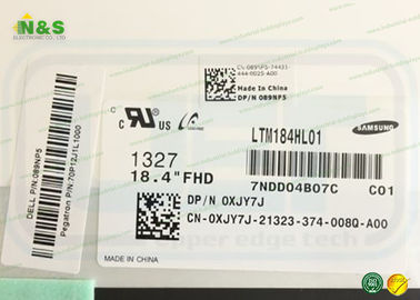 350 le ² du Cd/m et l'affichage à cristaux liquides de 680g Samsung lambrissent LTM184HL01 avec 18,4 pouces