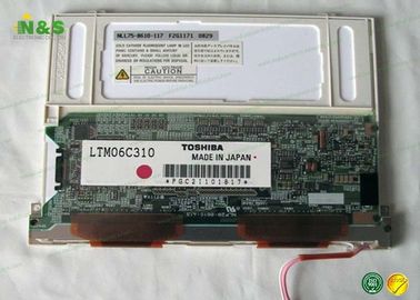 Affichages industriels d'affichage à cristaux liquides de LTM06C310 TOSHIBA avec le secteur actif de 129.024×96.768 millimètre